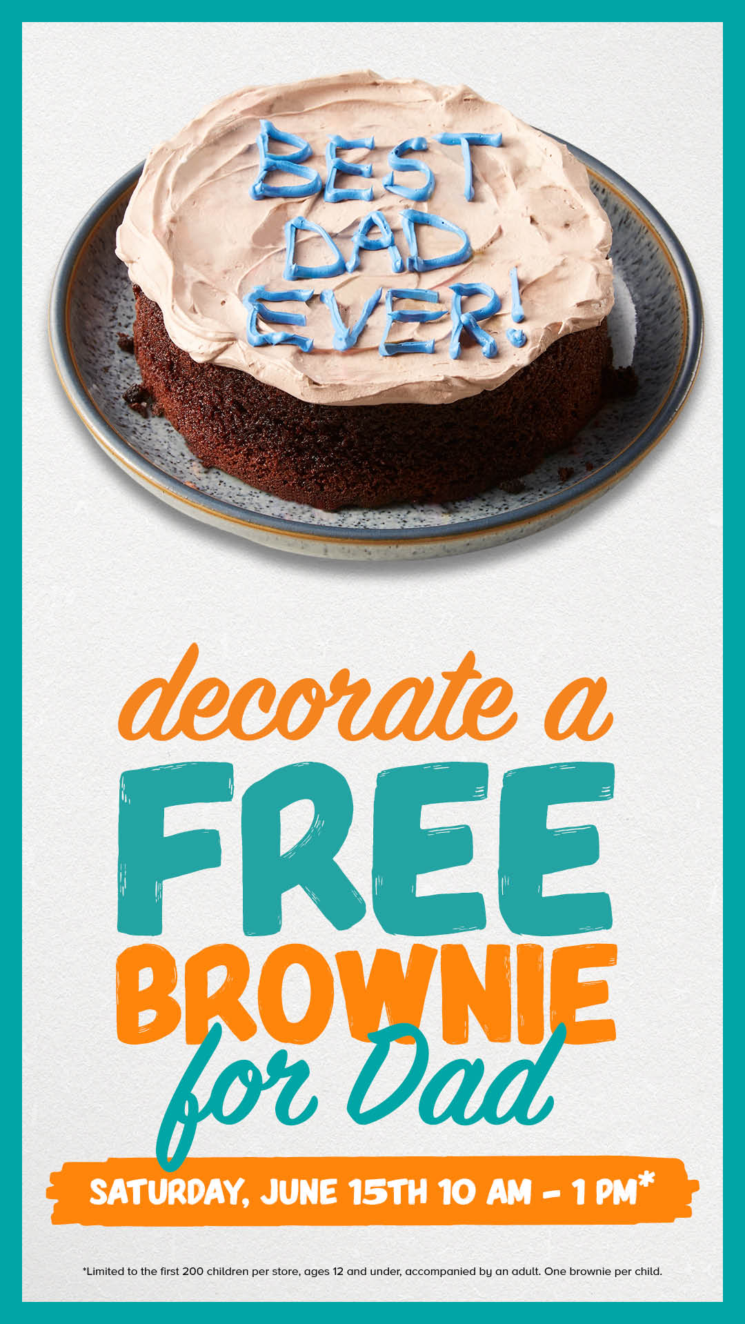 Brownie for Dad Poster