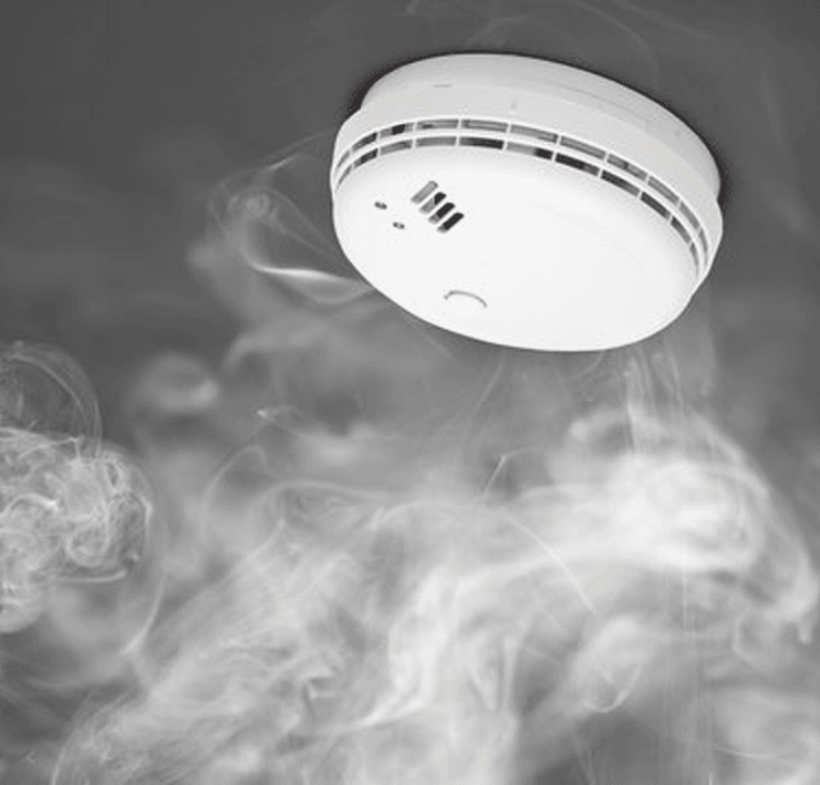 smoke detector with smoke