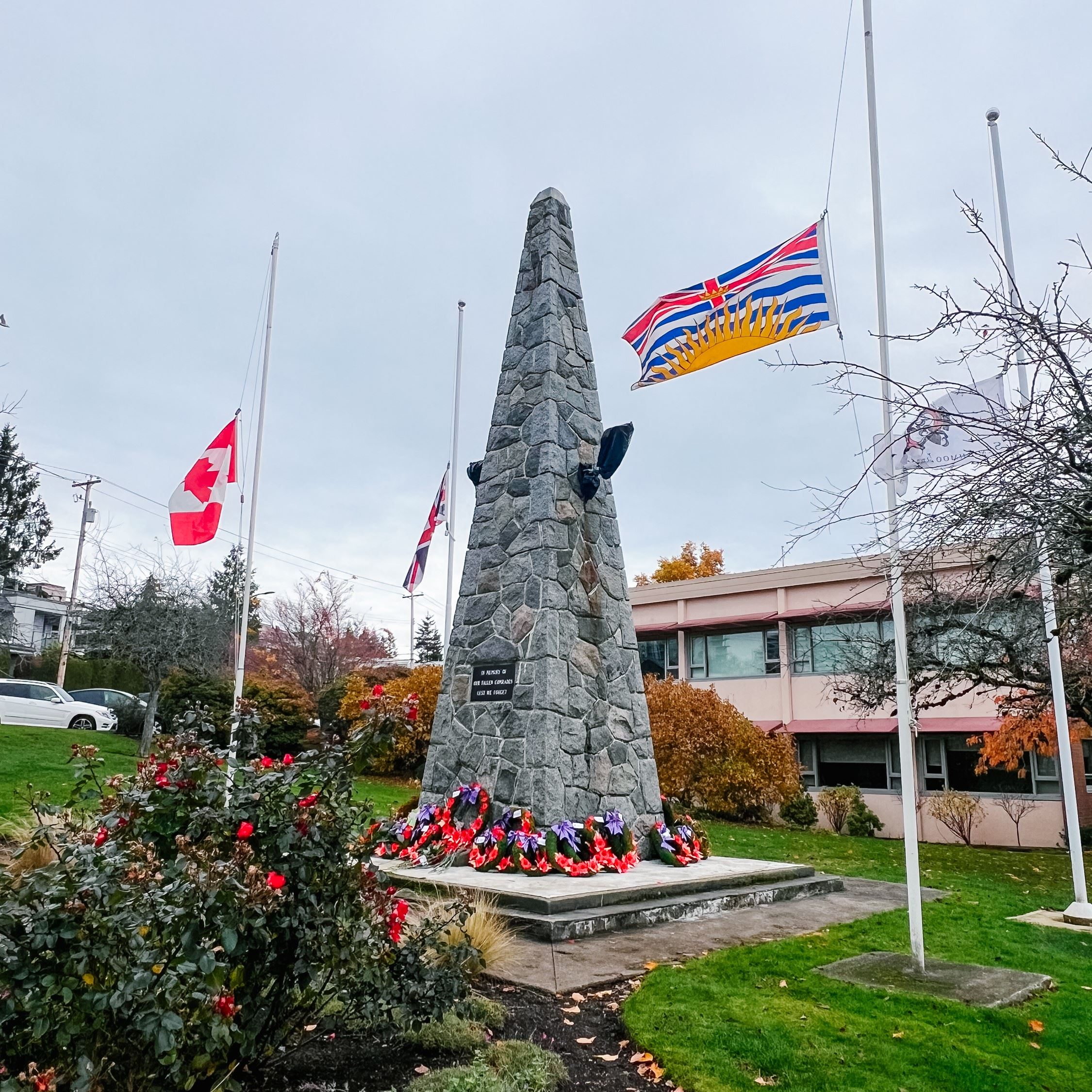 Flags half mast remebrance-22