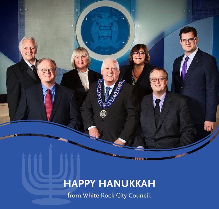 Happy Hanukkah from White Rock City Council