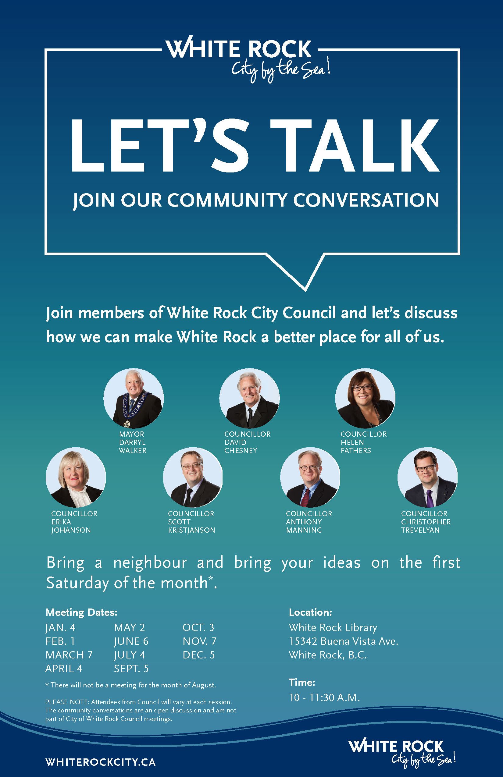Lets Talk - Community Conversations 2020
