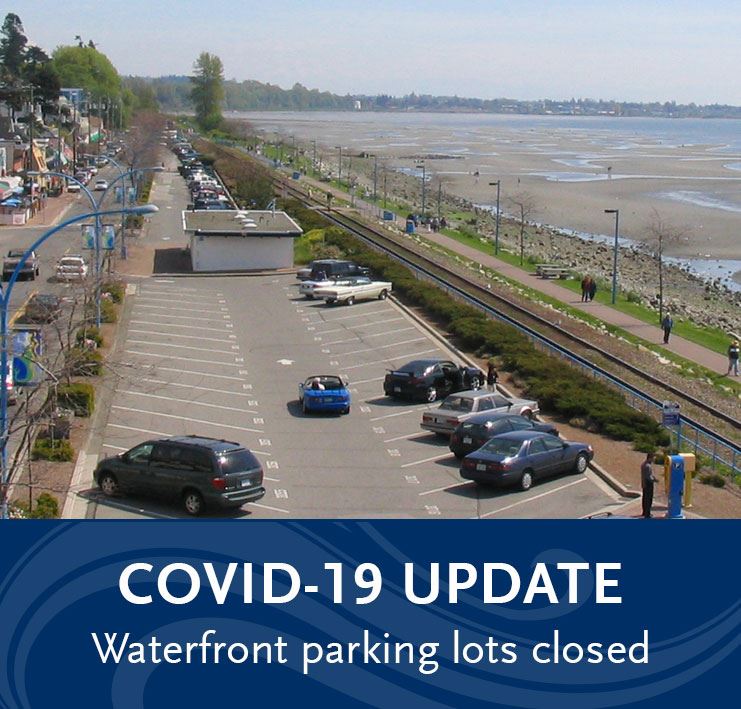 COVID-19 - Waterfront parking lots closed