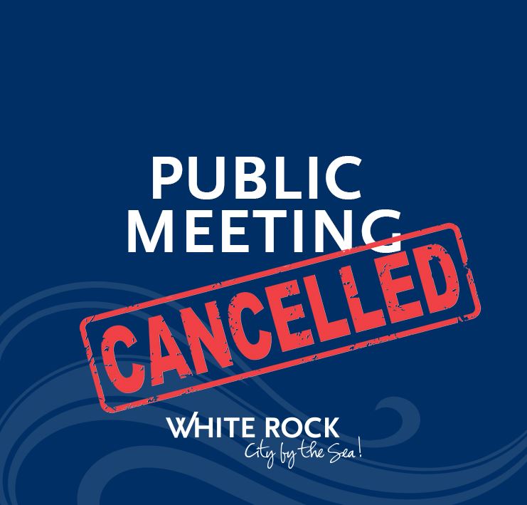 public meeting cancelled