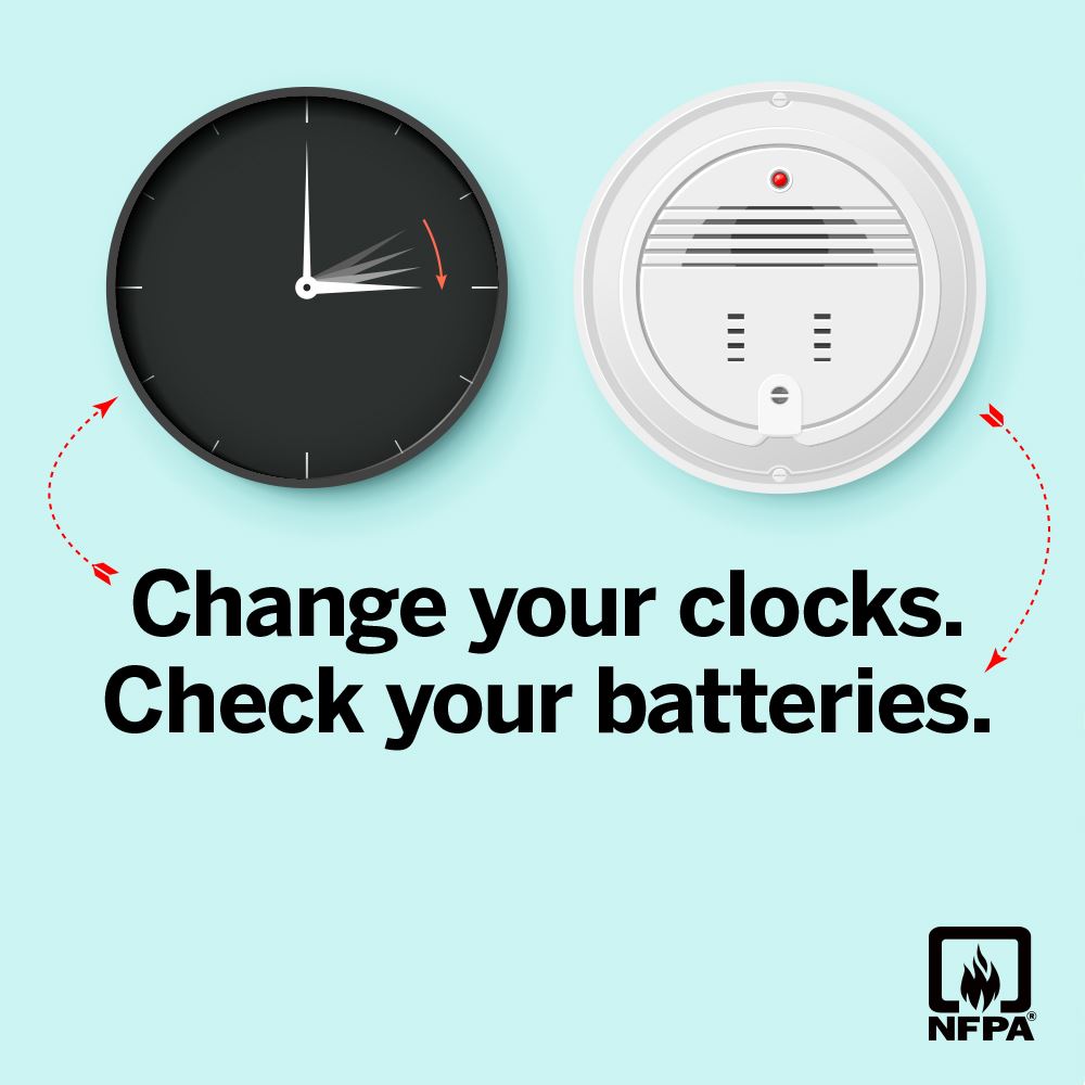 Change Your Clocks, Change Your Batteries