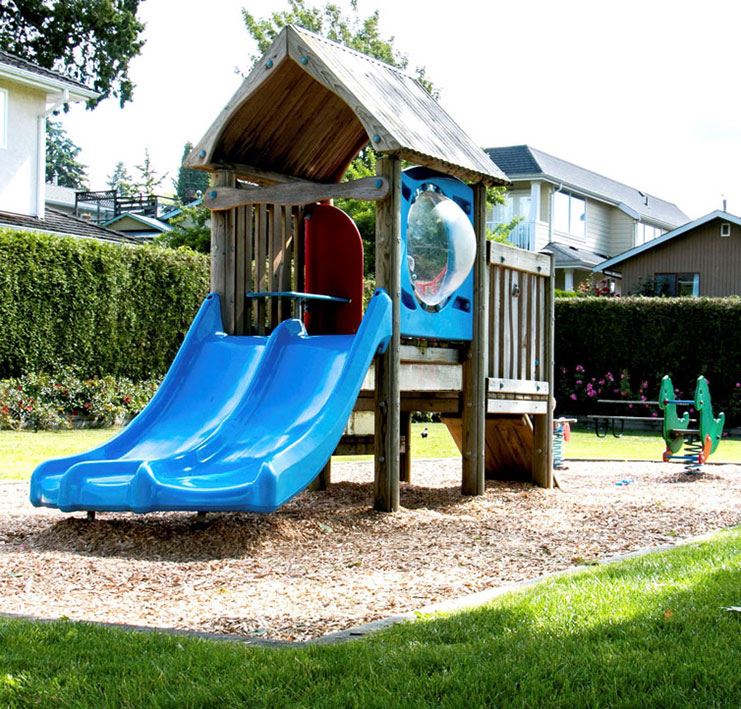 Playground slide - Emerson Park