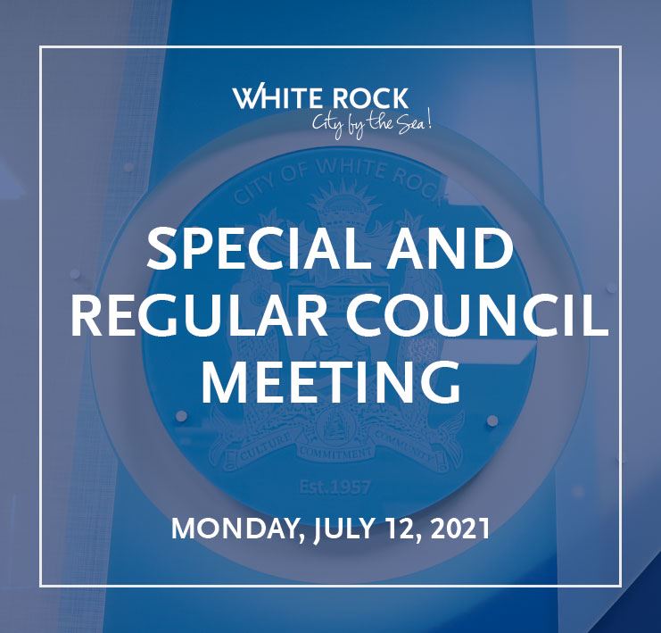 Special and Regular Council Meeting on Mon. July 12