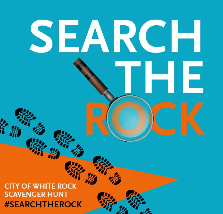 Search the Rock - City of White Rock scavenger hunt #searchtherock