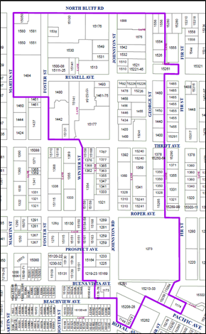 BIA Map - uptown