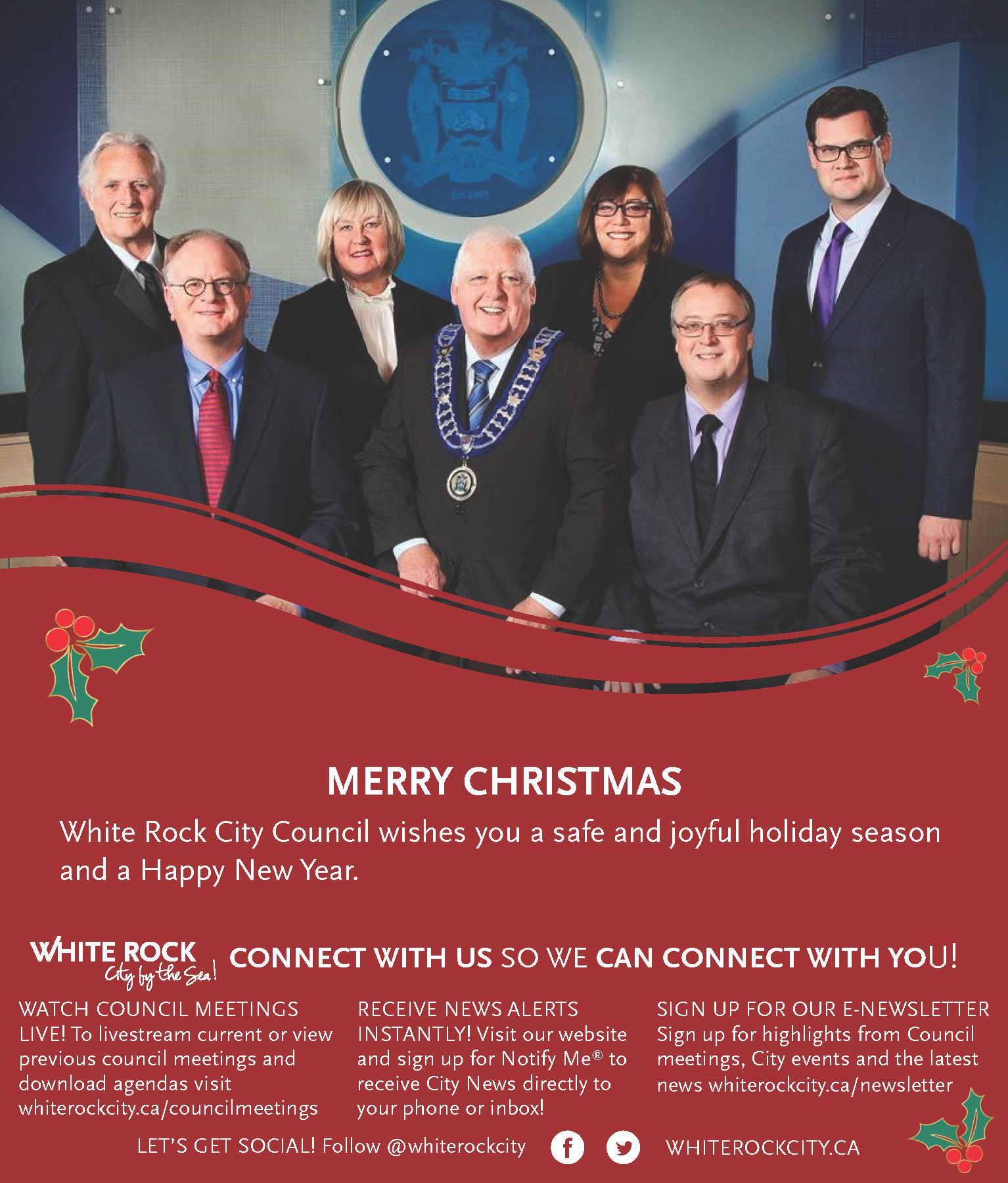 White Rock City Council Christmas Message