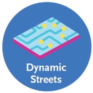 Dynamic streets icon
