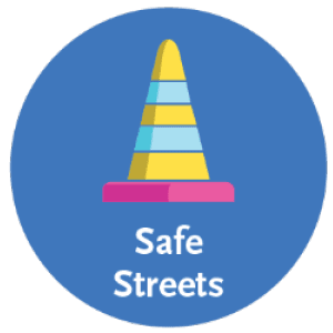 Safe streets icon